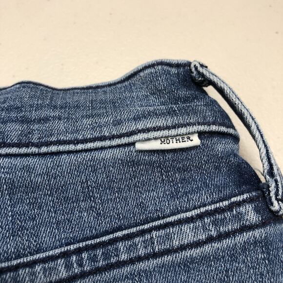 NWT MOTHER The Tomcat Oui Oui Straight Leg Blue Jeans Women's Sz 26 MSRP $258 - Picture 10 of 10